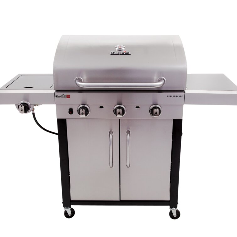 CharBroil Char Broil Performance 3 Burner Propane Gas Grill with